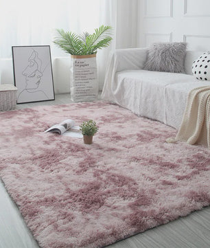 Luxe Witte Pluizige Vloerkleed - Zacht & Antislip voor Woonkamer & Slaapkamer