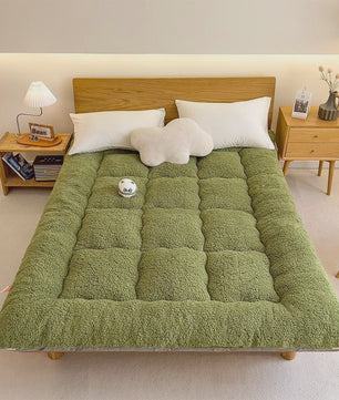 Luxe Lamsvel Matras Topper - Extra Zacht & Warm - Geschikt voor Slaapzaal & Thuis