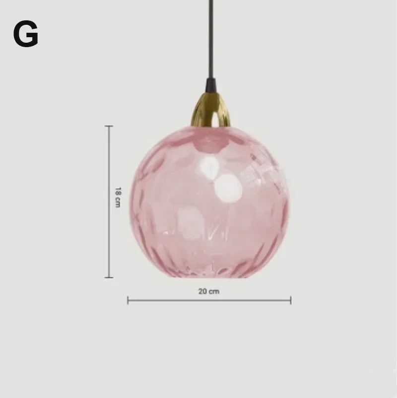 Kleurrijke Moderne Glazen Hanglamp - Stijlvolle Plafondlamp voor Woonkamer & Eetkamer