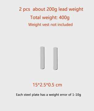 Verstelbaar Trainingsvest met Gewichten (20kg) voor Fitness, Hardlopen & Krachttraining