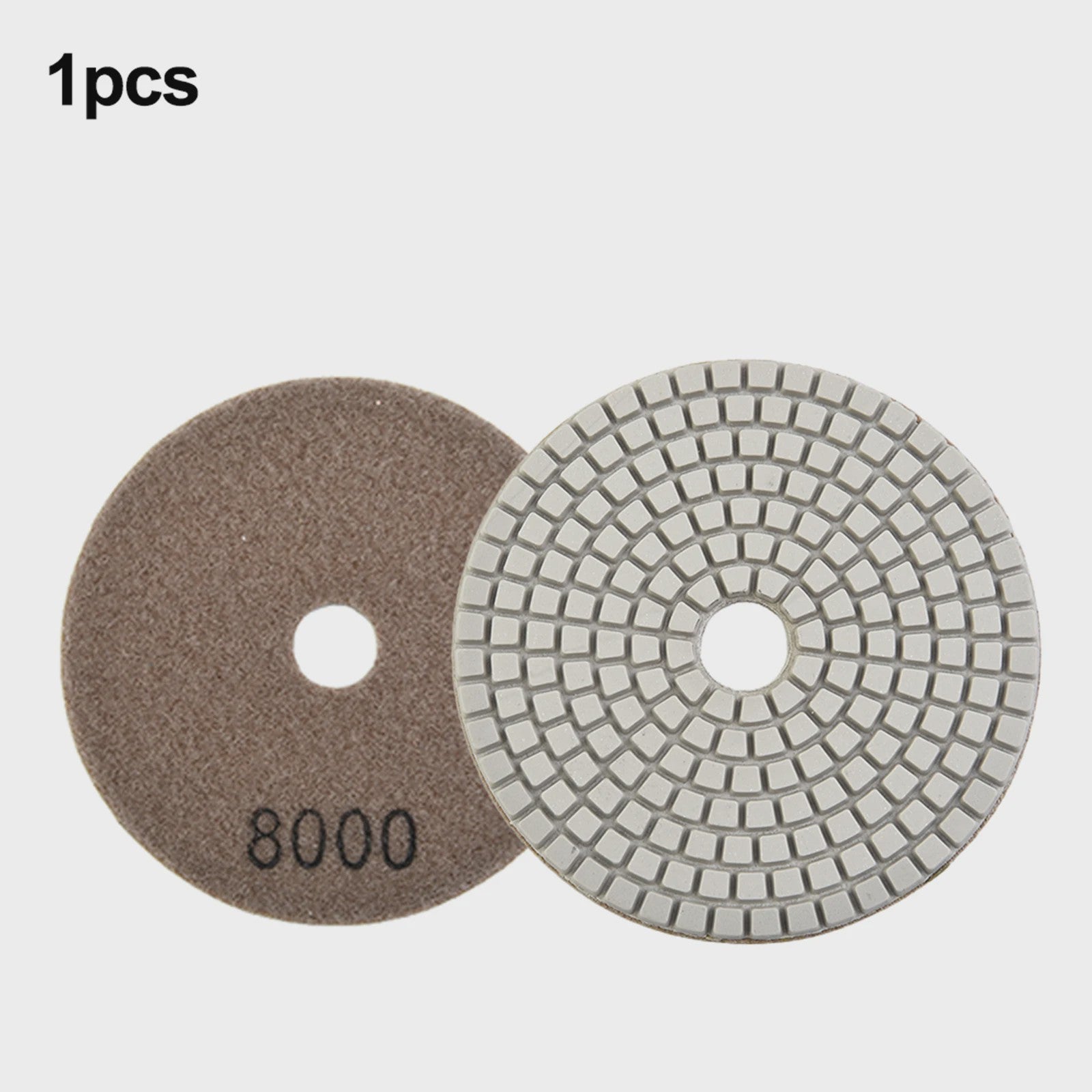 4-Inch Diamant Polijstschijven Set (30-10000 Grit) voor Nat/Droog Gebruik - Steen, Beton, Marmer