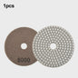4-Inch Diamant Polijstschijven Set (30-10000 Grit) voor Nat/Droog Gebruik - Steen, Beton, Marmer