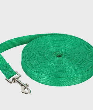 Lange Hondentrainingslijn Nylon - 1.2M tot 30M - Duurzaam & Veilig