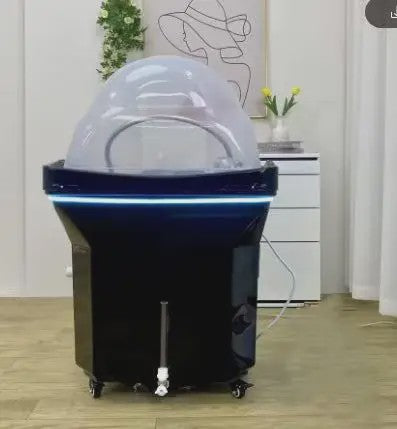 Professionele Haarspoelbak met Watercirculatie en Mobiel Ontwerp