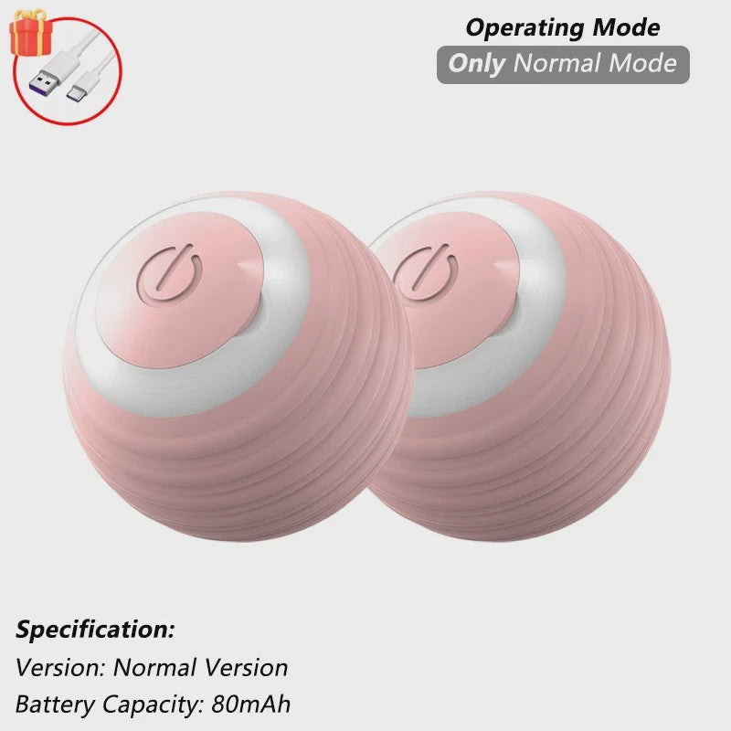 Interactieve Kattenbal Speelgoed - Automatisch Rollend, Oplaadbaar & Slim