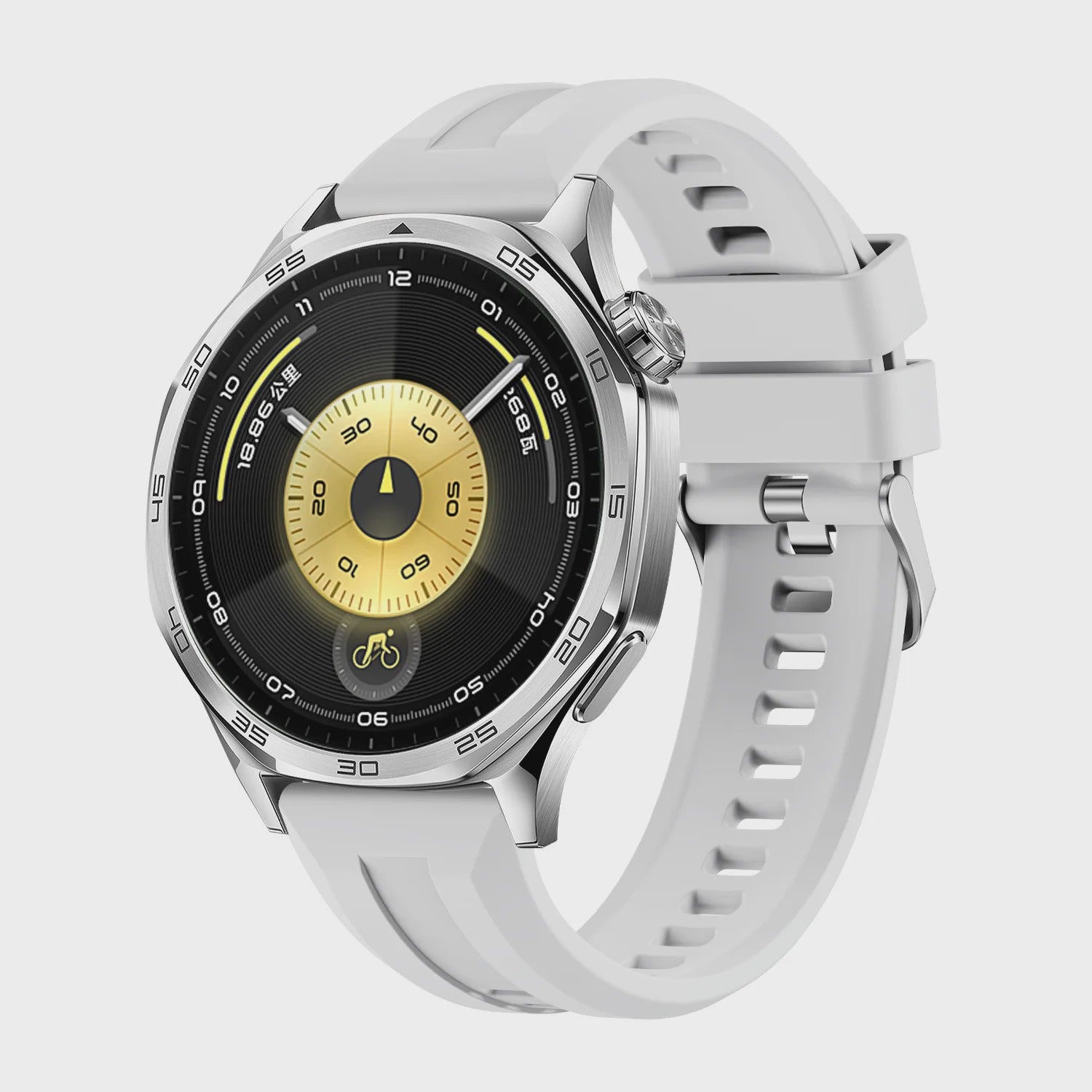 22mm Composiet Siliconen Bandje voor Huawei Watch GT 6/5/4 46mm & Watch 4/5 Pro