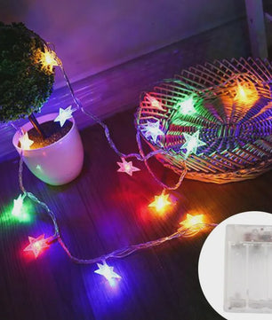 LED Sterren Lichtsnoer - Sfeervolle Verlichting voor Binnen & Buiten