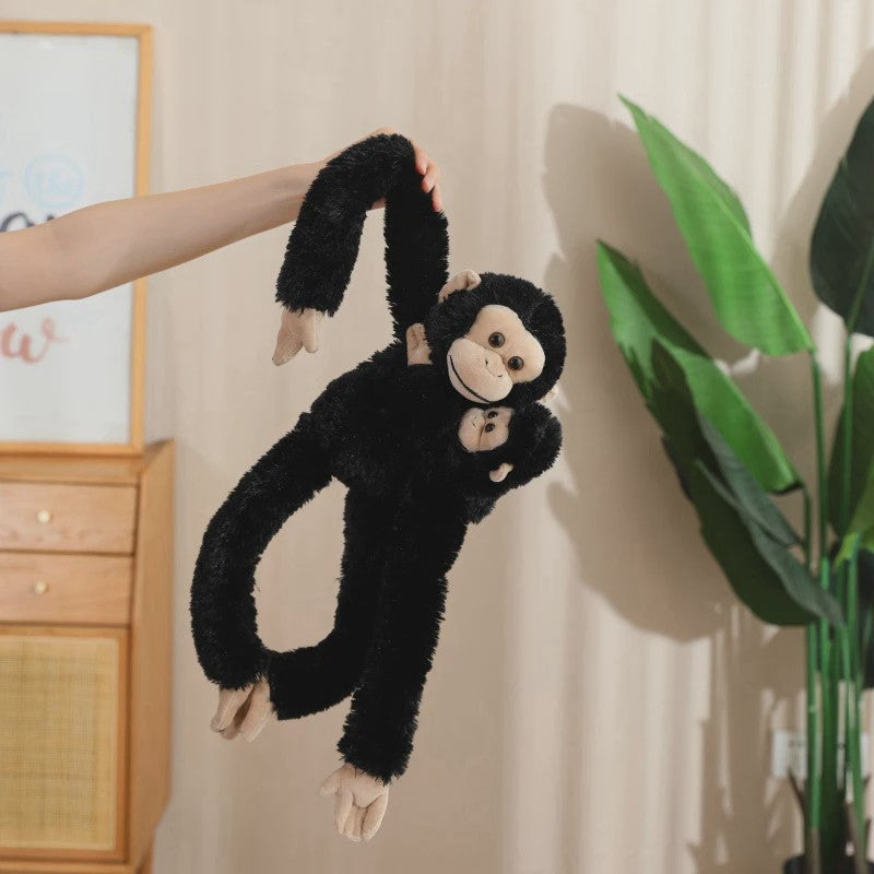 Lange Arm Aap, Luiaard, Orang-oetan & Lemur Pluche Speelgoed - Hangend Knuffel (50/70cm)