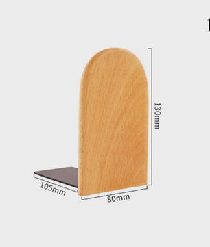 Stijlvolle Houten Boekensteunen - Bureau Organizer & Boekhouder voor Thuis en Kantoor