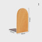 Stijlvolle Houten Boekensteunen - Bureau Organizer & Boekhouder voor Thuis en Kantoor