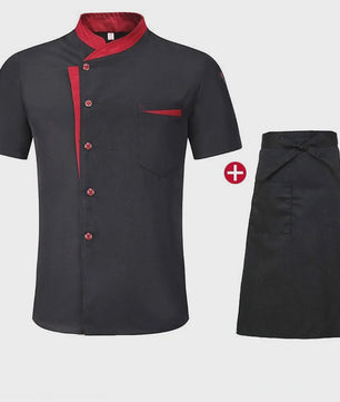 Klassiek Chef Jack met Korte Mouwen - Horeca Uniform voor Heren en Dames