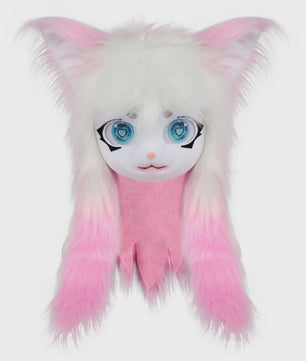 Furry Cosplay Masker Hoofddeksel - Kat & Konijn Stijl voor Kinderen & Feestjes