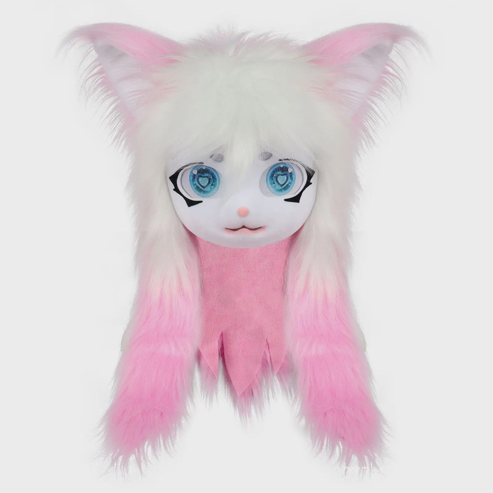 Furry Cosplay Masker Hoofddeksel - Kat & Konijn Stijl voor Kinderen & Feestjes