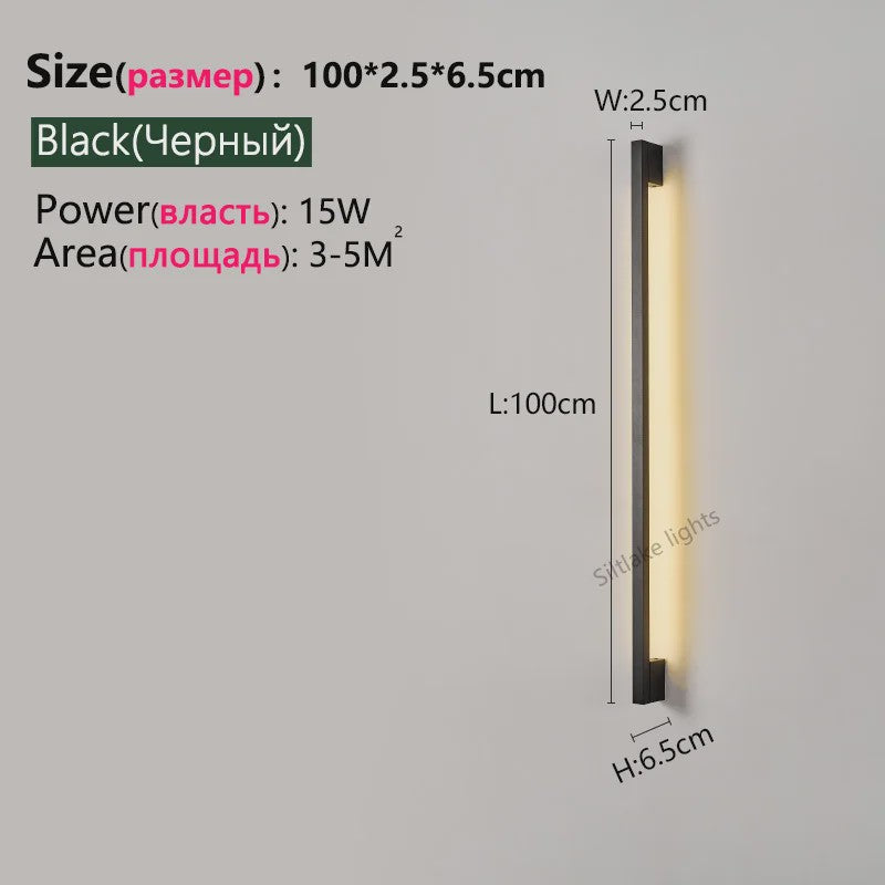 Moderne Scandinavische LED Wandlamp - Stijlvolle Verlichting voor Woonkamer & Slaapkamer
