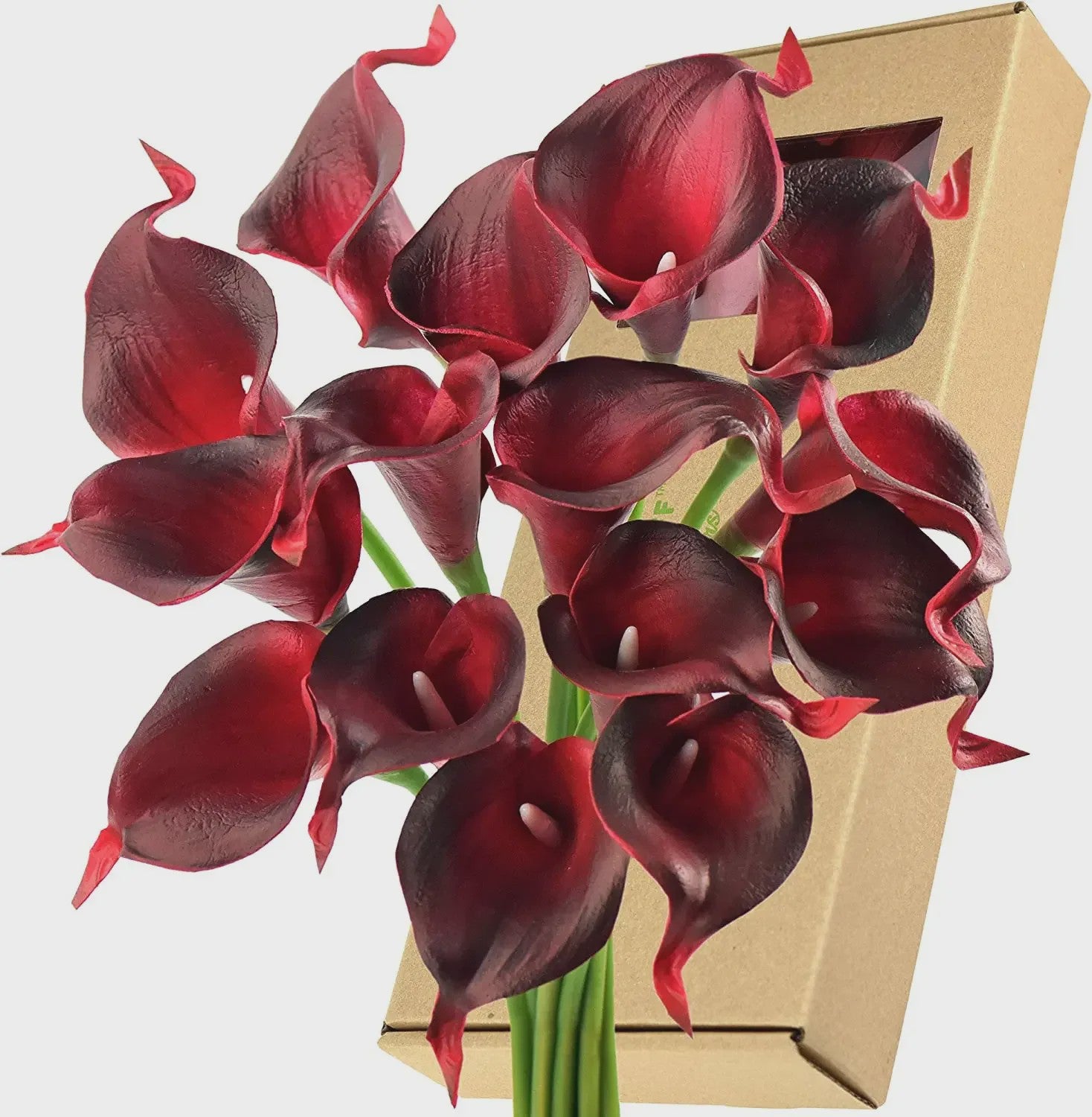Real Touch Kunst Calla Lelies - Bruidsboeket & Bloemstukken (15 stuks)