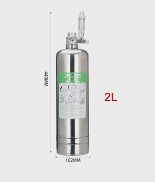 Roestvrijstalen Aquarium CO2 Generator Systeem Kit voor Plantengroei