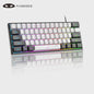 MageGee Mini 60% Gaming Toetsenbord met RGB Backlit, 61 Toetsen, Compact & Ergonomisch