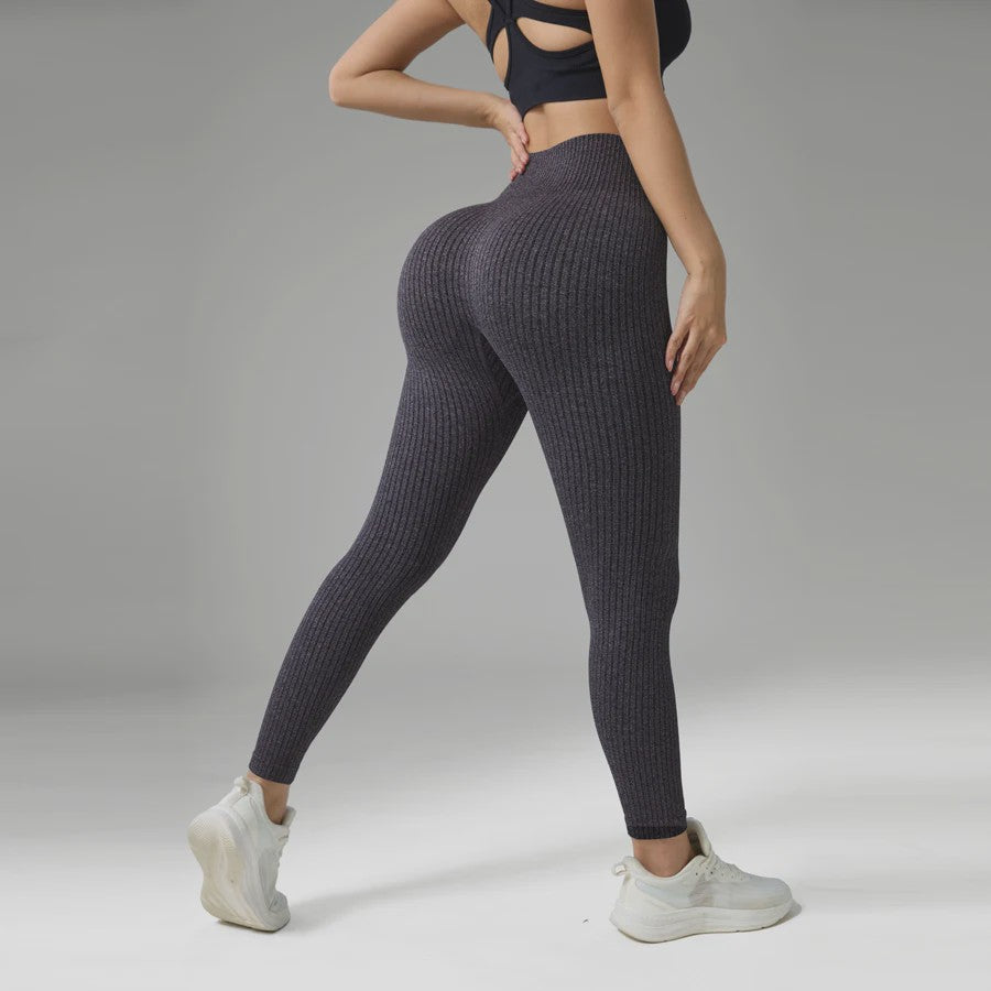 Naadloze Sportlegging Dames met Tummy Control - Perfect voor Yoga & Fitness