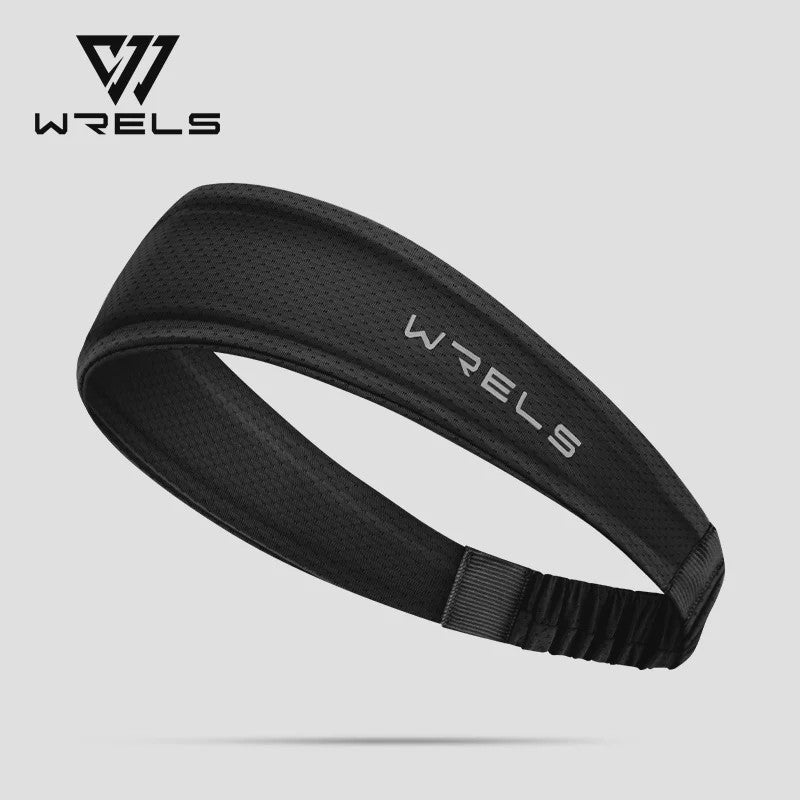 WRELS Sport Hoofdband - Ademend, Zweetabsorberend & Anti-slip voor Training