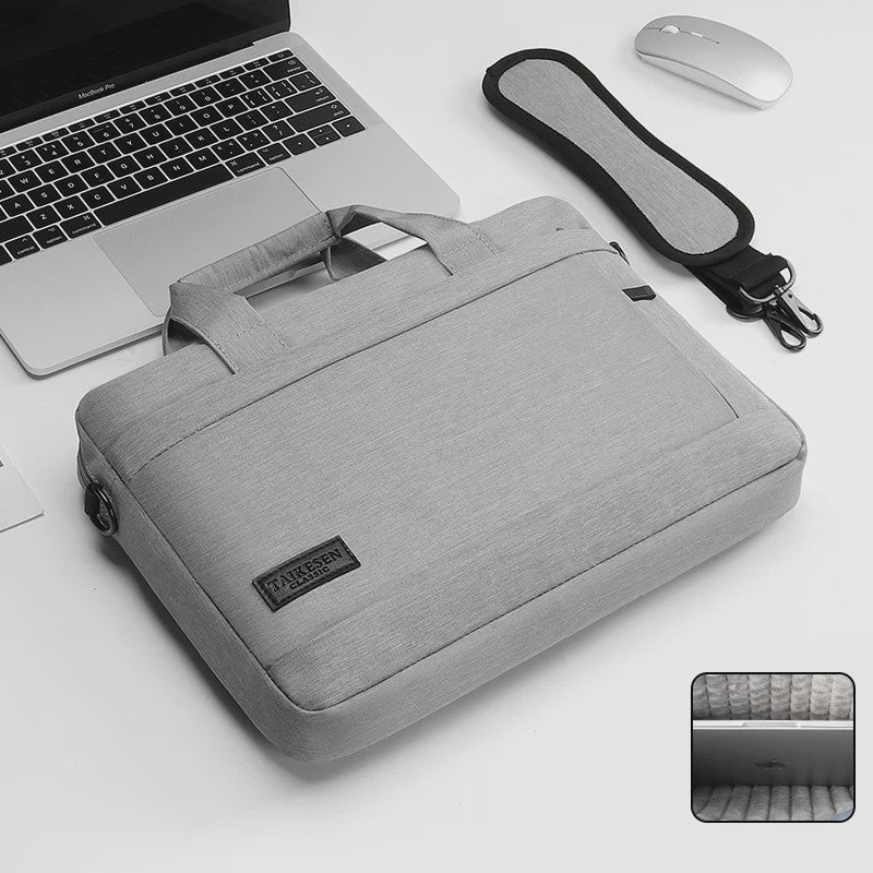 Waterdichte Laptoptas 13-17.3 Inch met Schouderband & Handvat - Bescherming & Opbergruimte