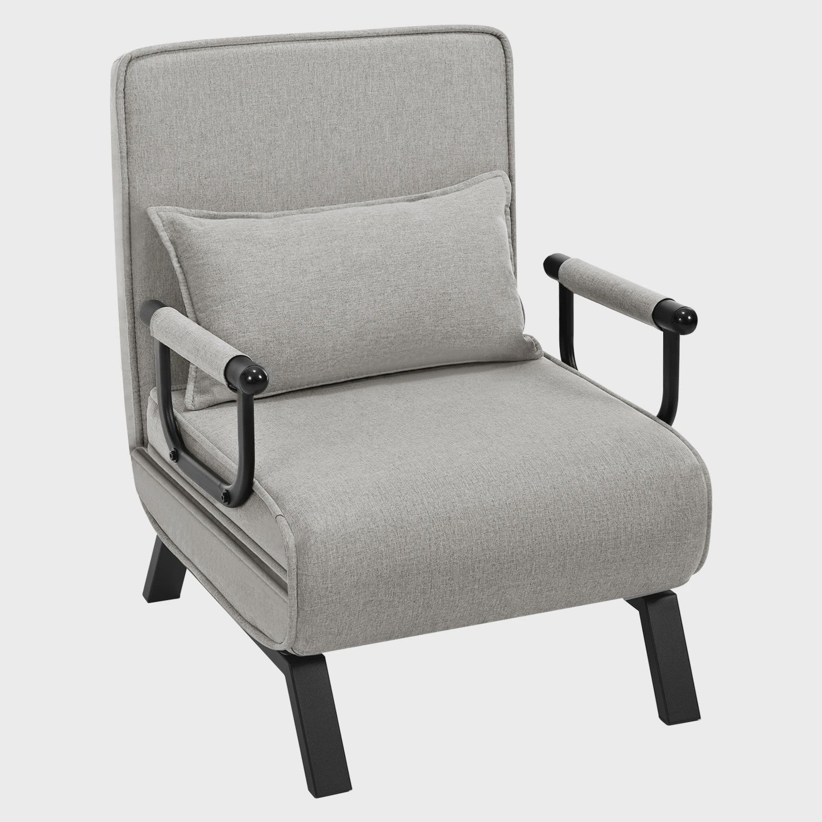 WOLTU Multifunctionele Sofa Bed: 3-in-1 Klapstoel, Gastenbed & Loungebank met Verstelbare Rugleuning
