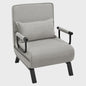 WOLTU Multifunctionele Sofa Bed: 3-in-1 Klapstoel, Gastenbed & Loungebank met Verstelbare Rugleuning