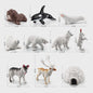 Plastic Dieren Speelgoed Collectie: Zee, Land & Insecten Miniatuur Set voor Kinderen