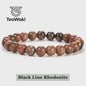 Natuurstenen Armbanden (4-10mm) - Amethist, Tijgeroog & meer - Unisex Reiki Healing