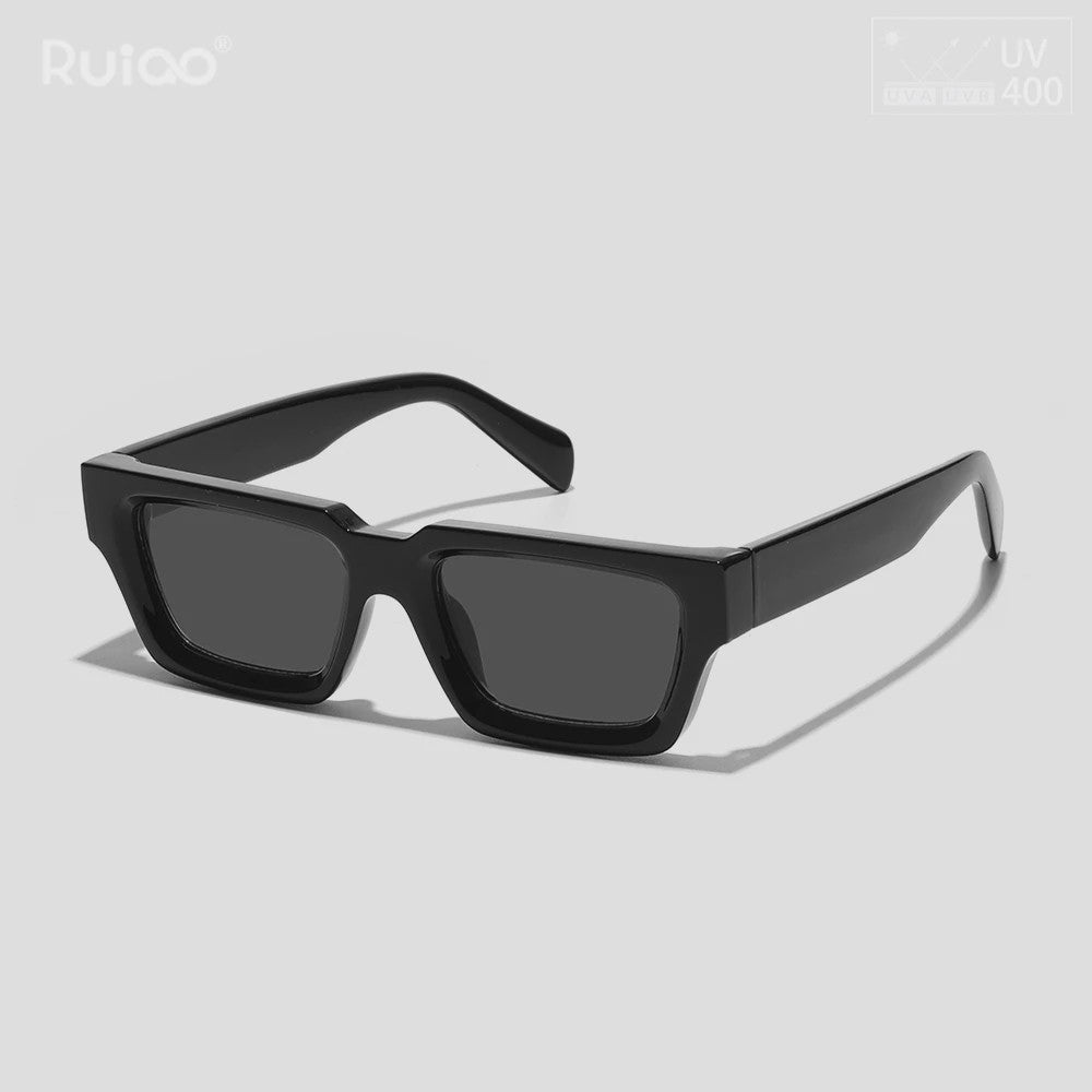 Luxe Designer Zonnebril Heren - Vierkant Model met UV400 Bescherming