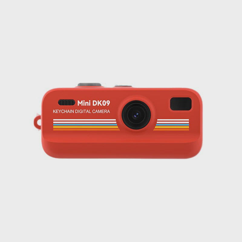 Retro Mini Digitale Camera 2K HD met 16x Zoom en Flash - Draagbaar Vlogging & Selfie Cameraatje