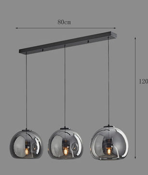 Moderne Glazen Hanglamp - Stijlvolle Plafondlamp voor Eetkamer & Interieur