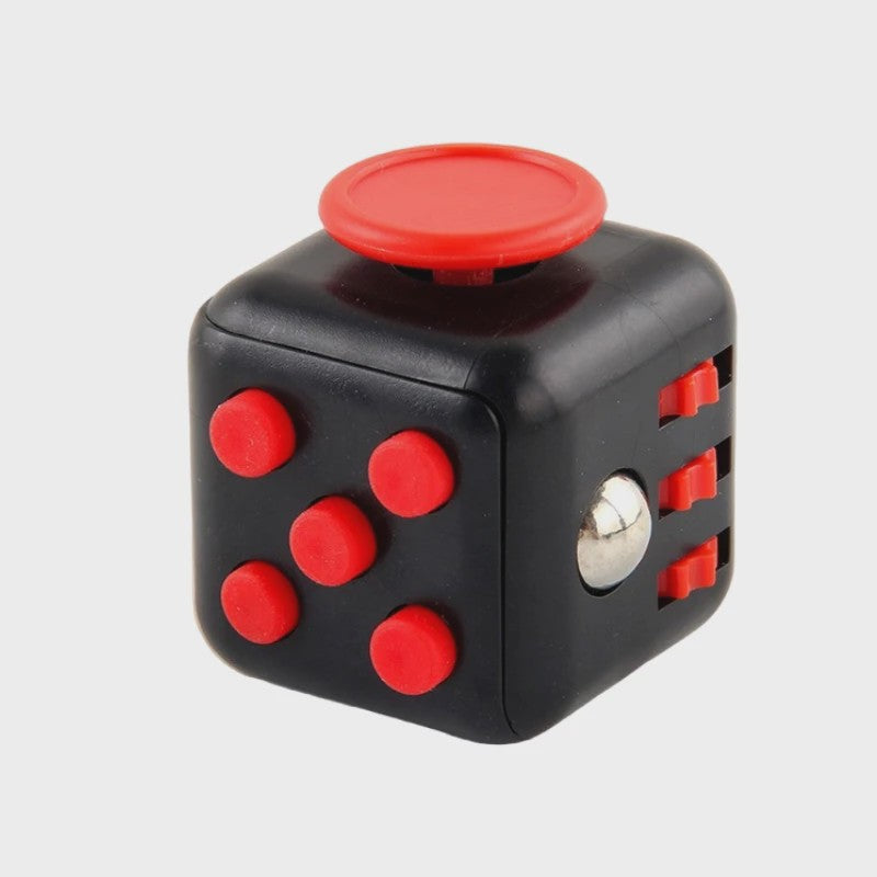 Fidget Cube & Dodecahedron: 6/12 Zijden Stressverlichter & Sensorisch Speelgoed