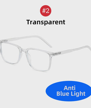 VIVIBEE Klassieke Blauw Licht Blokkerende Bril voor Heren - TR90 Frame, Anti-Ray, Computer & Gaming