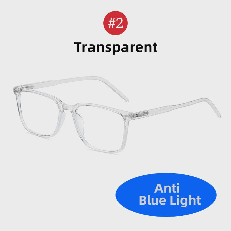 VIVIBEE Klassieke Blauw Licht Blokkerende Bril voor Heren - TR90 Frame, Anti-Ray, Computer & Gaming