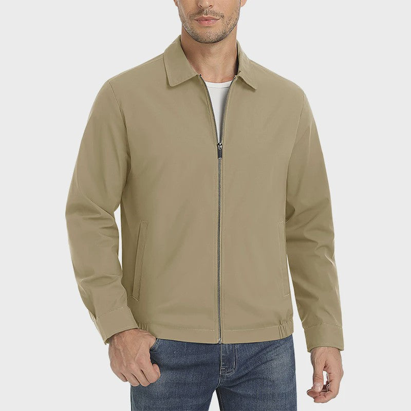 MAGCOMSEN Heren Lichtgewicht Casual Jack met Rits
