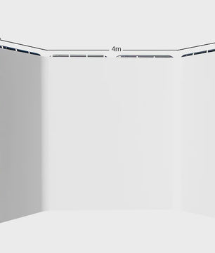 Professionele Fotostudio Softbox Verlichtingskit met Achtergrondframe en Backdrops