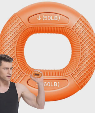 Siliconen Handtrainer Ring - Gripkracht & Vinger Sterkte Oefenapparaat