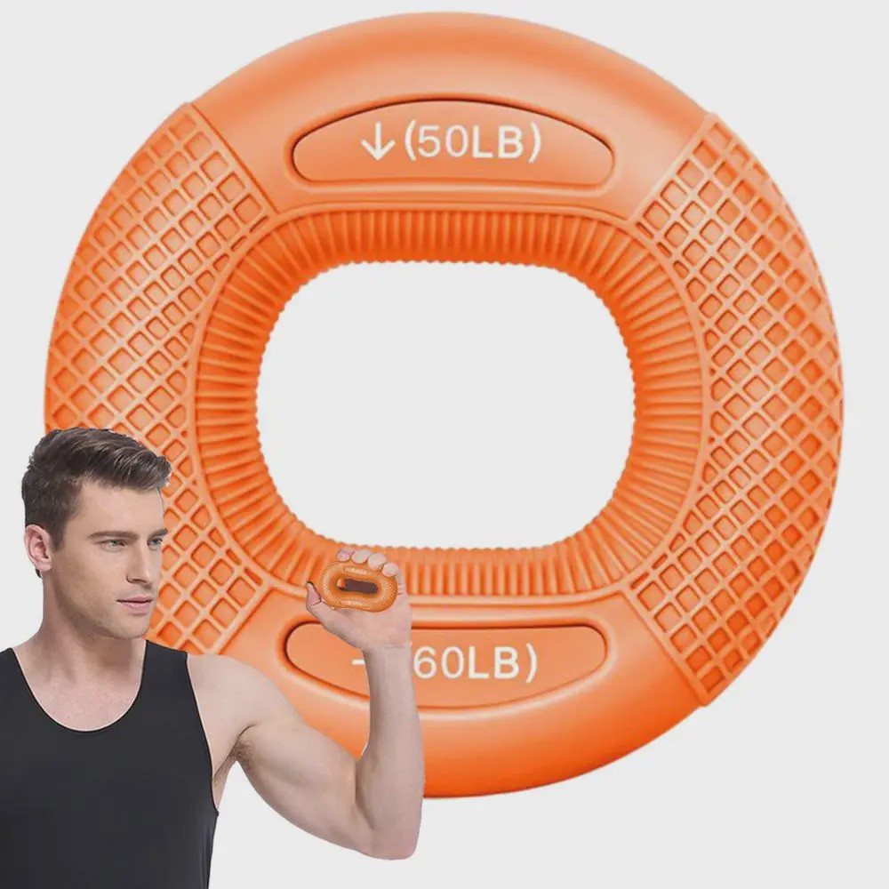 Siliconen Handtrainer Ring - Gripkracht & Vinger Sterkte Oefenapparaat