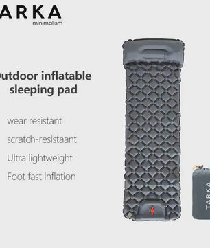 TARKA Opblaasbare Slaapmat - Ultralicht Kampeerluchtbed, Zelfopblazend & Compact voor Outdoor Avonturen