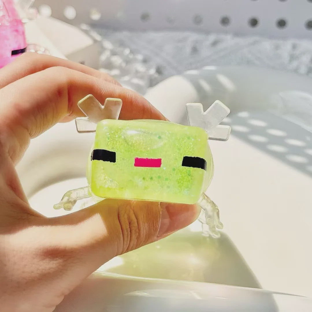 Axolotl Squeeze Soft Squishy Stretchable Stress Relief Perfect for Halloween Christmas Birthday Party Favor Classroom