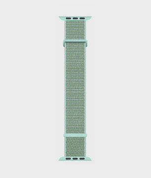 Nylon Sportband voor Apple Watch (38-49mm) - Ademend & Verstelbaar met Klittenband