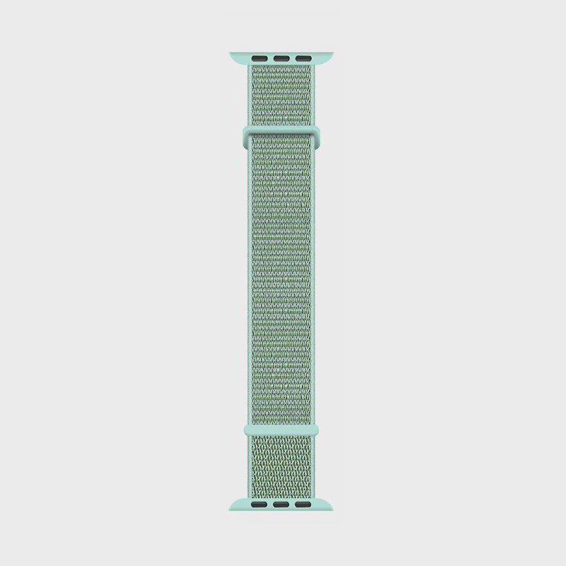 Nylon Sportband voor Apple Watch (38-49mm) - Ademend & Verstelbaar met Klittenband