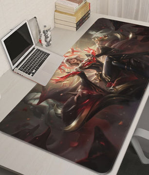 Luxe PU Leer XL Gaming Muismat - Anti-slip Bureau Mat met League of Legends Designs