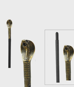 Halloween Cobra Scepter Wandelstok - Egyptische Stijl Koning Kostuum Accessoire