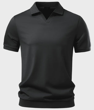 AIOPESON Heren Polo Shirt - Ademend, Zijdezacht & Stijlvol 'Old Money' Design