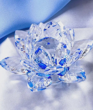 Kristallen Lotusbloem Decoratie - Feng Shui Sieraad & Uniek Cadeau