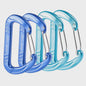 15kN Aluminium D-ring Karabiners Set - Zwaar, Lichtgewicht voor Outdoor & Camping