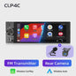 Universele 1-DIN Autoradio met 6.86" IPS Touchscreen, Draadloze CarPlay & Android Auto