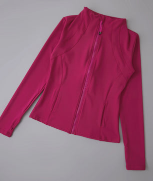 Dames Sportjack met Lange Mouwen - Windbreaker Stijl voor Running, Yoga & Workouts