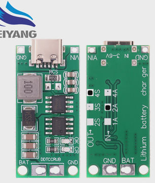 Lithium Batterij Lader 2S-4S | Type-C Boost Step-up | 7.4V-16.8V Li-ion Lipo